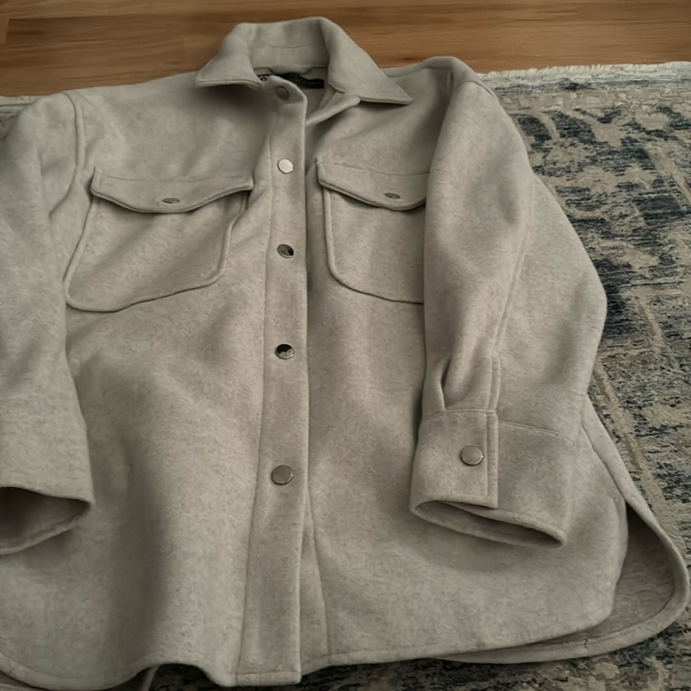 Zara button down jacket